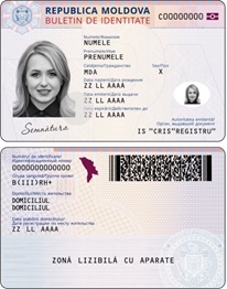 Moldova ID card